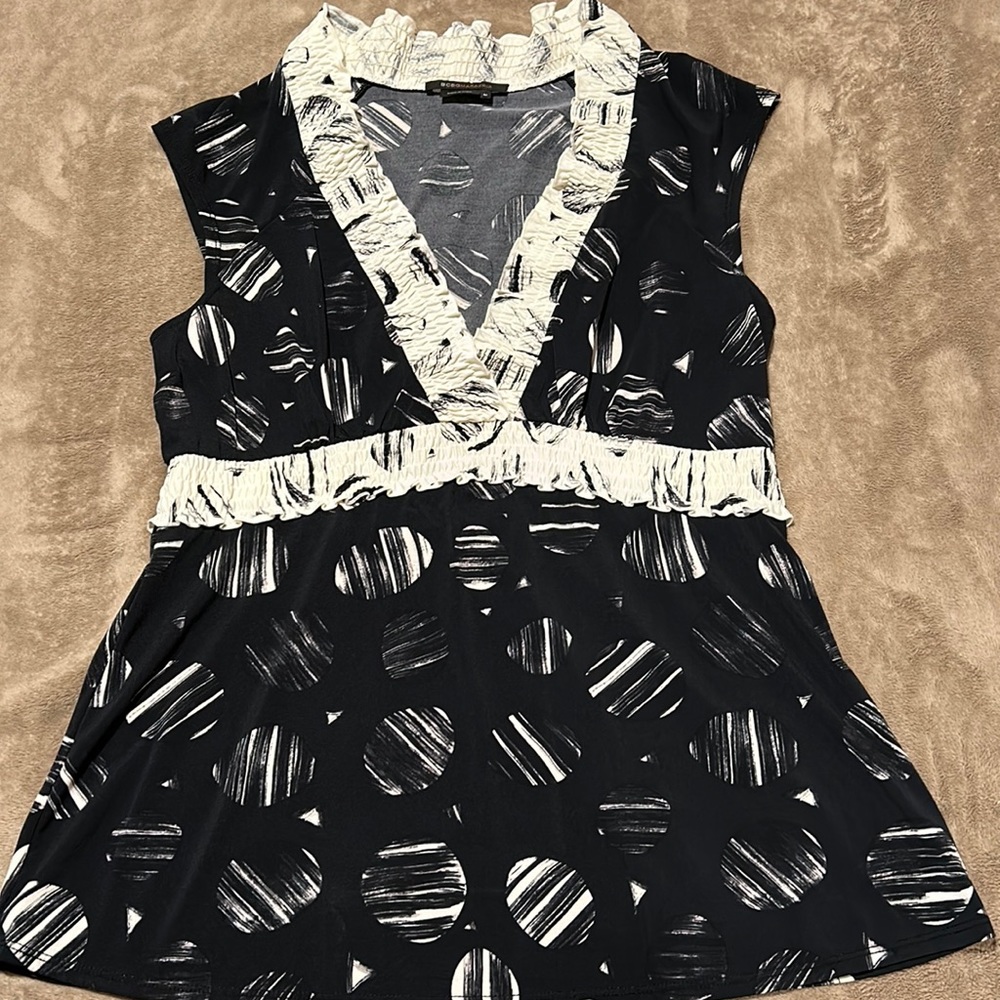 BCBGMaxAzria V- Nech Top